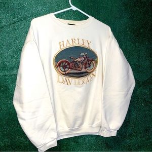 Vintage 90s Harley Davidson crew neck sweatshirt